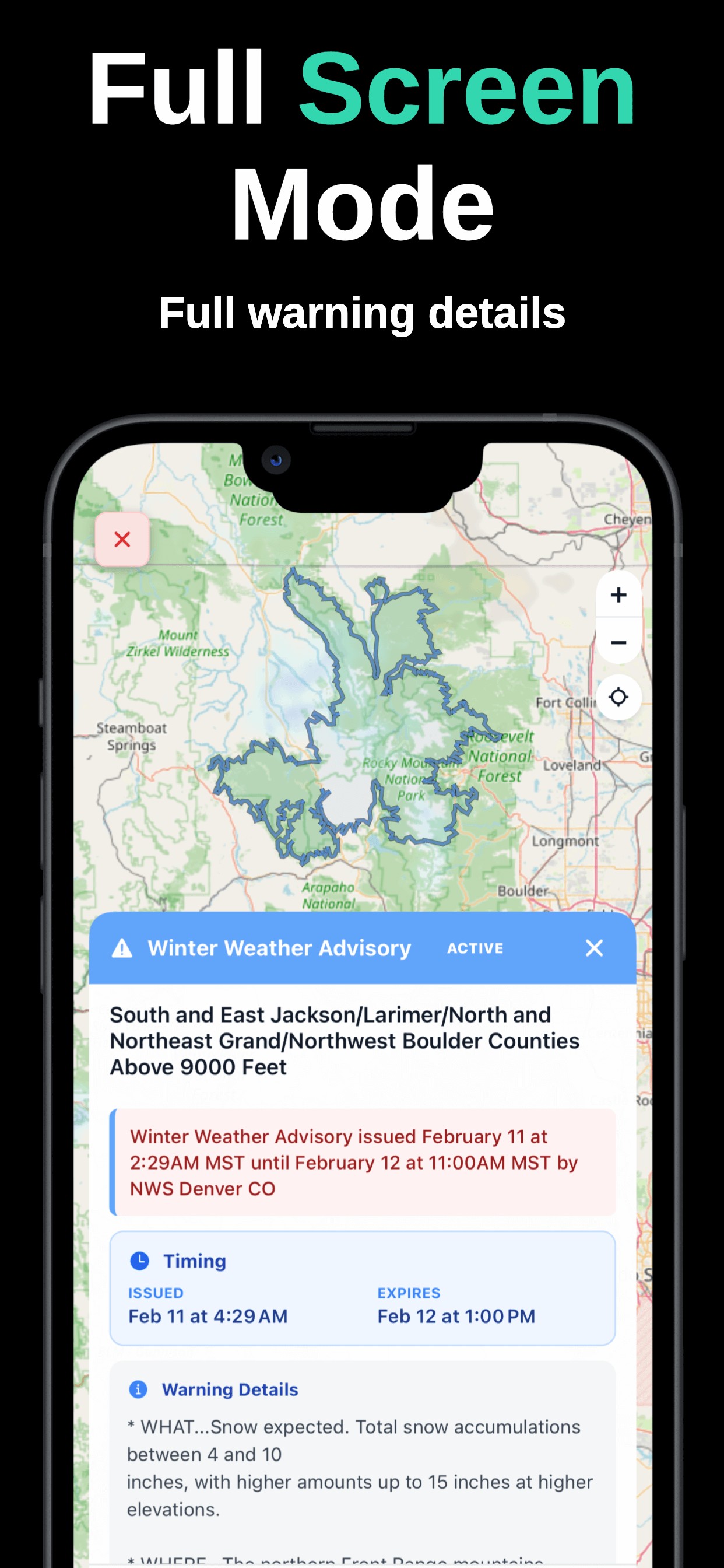 Weather Alerts - Browse past alert data and statistics
